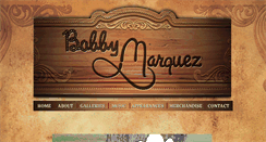 Desktop Screenshot of bobbymarquez.com